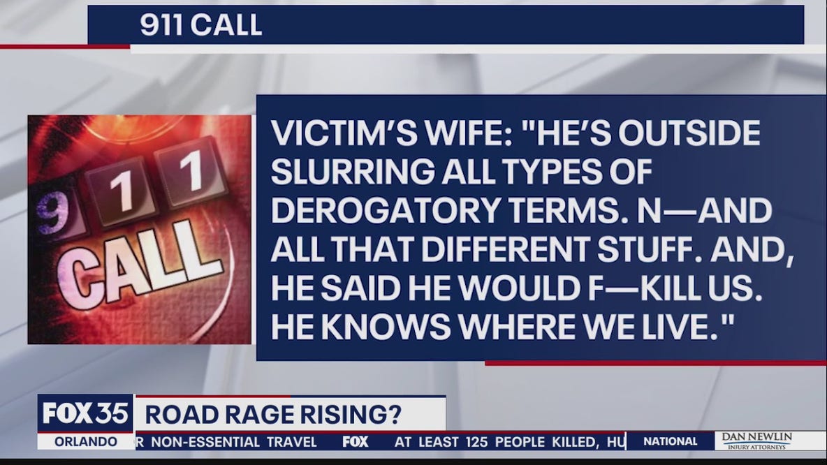 Deputies: Suspect follows Black man home after road rage incident, yells racial slurs